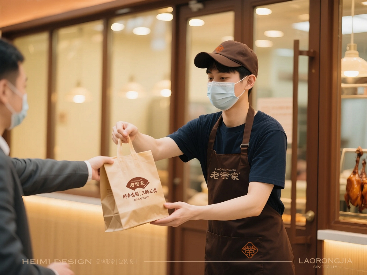 老榮家?醉香鹵鵝品牌形象設計