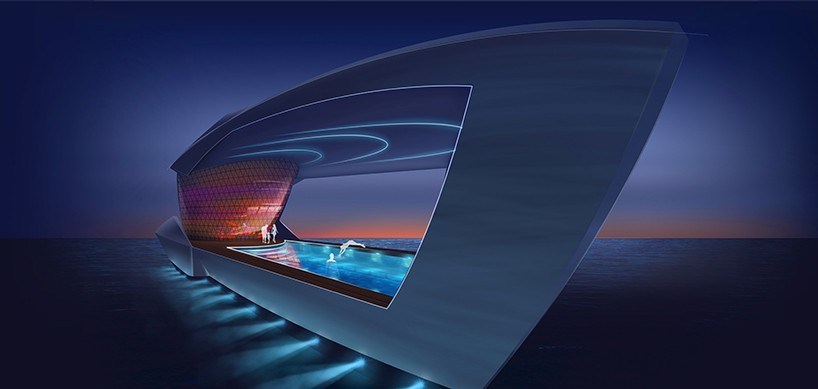 海洋版变形金刚:荷兰海平面游艇设计工作室设计带瀑布的CF8超