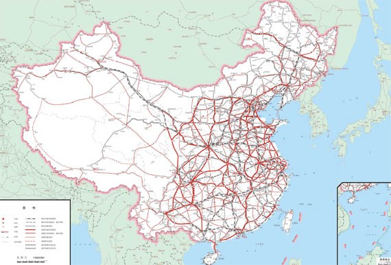 中长期铁路网规划:2030年实现省会高铁连通