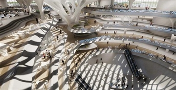 扎哈生前最后方案之一：莫斯科創(chuàng)新中心設(shè)計