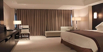 广安酒店设计浅析酒店窗帘如何设计-水木源创设计