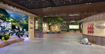 淄博企業(yè)公司農(nóng)業(yè)產(chǎn)品展廳展示展覽設(shè)計(jì)裝修公司