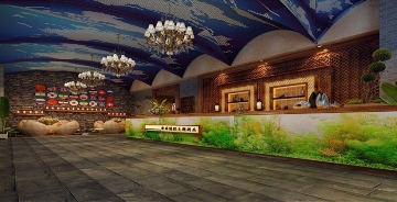 貴陽情侶酒店設(shè)計家具尺寸酒店客房家具效果圖欣賞-水木源創(chuàng)設(shè)計