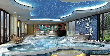 西安温泉酒店设计温泉设计怎么体现艺术感?水木源创设计