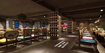 成都主題餐廳裝修/卓巧/成都主題餐廳設計