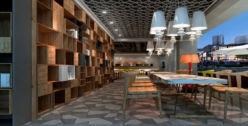 成都快餐店裝修設計前十名/卓巧/成都快餐店裝修案例