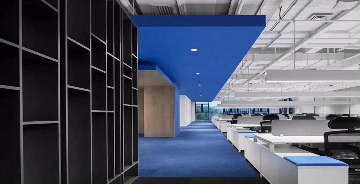 现代智能化办公室装修设计，郑州专业设计公司